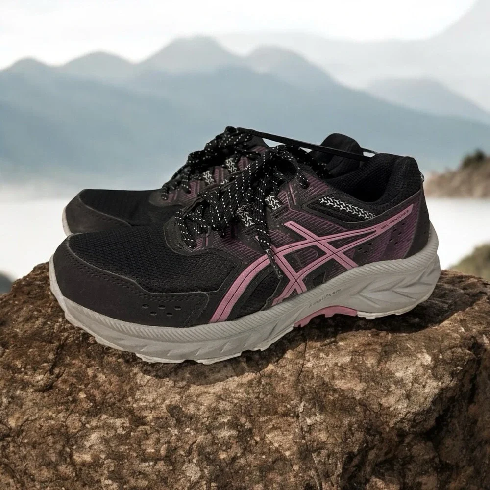 Asics Shoes Womens Size 8.5 Gel Venture‎ 9 Purple Lace Up Sneakers EU40